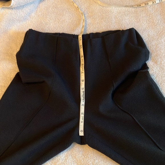 Ann Mashburn navy wool pull on cropped pants - Picture 9 of 11